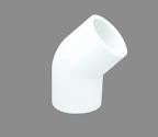 CODO PVC LISO 1 1/2 X 45ª  DURMAN