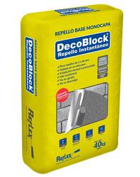 DECOBLOCK GRIS GRUESO 40KG