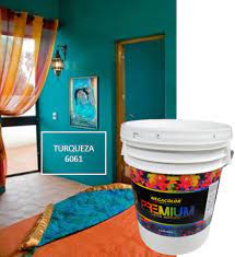 TURQUESA LATEX PREMIUM GL MEGACOLOR